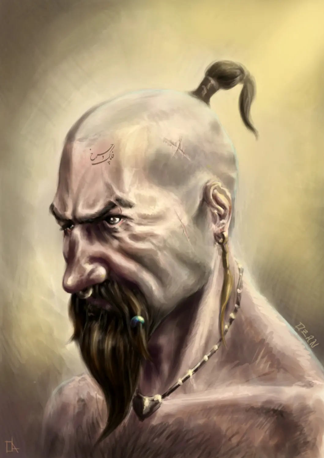 Janissary Cabbar Face
