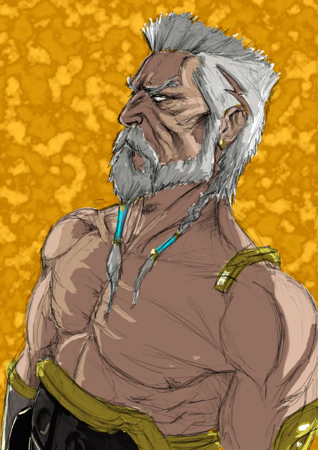 Z Bolt Drawing Sketch